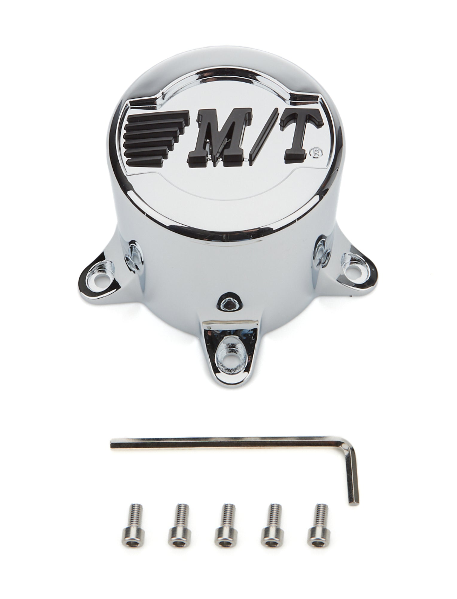 Mickey Thompson Wheel Center Cap - Classic III - 3.346 in OD - Closed End - Bolt-On - Plastic - Polished - Mickey