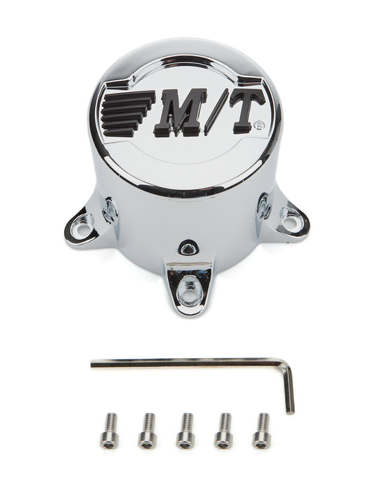 Mickey Thompson Wheel Center Cap - Classic III - 3.346 in OD - Closed End - Bolt-On - Plastic - Polished - Mickey