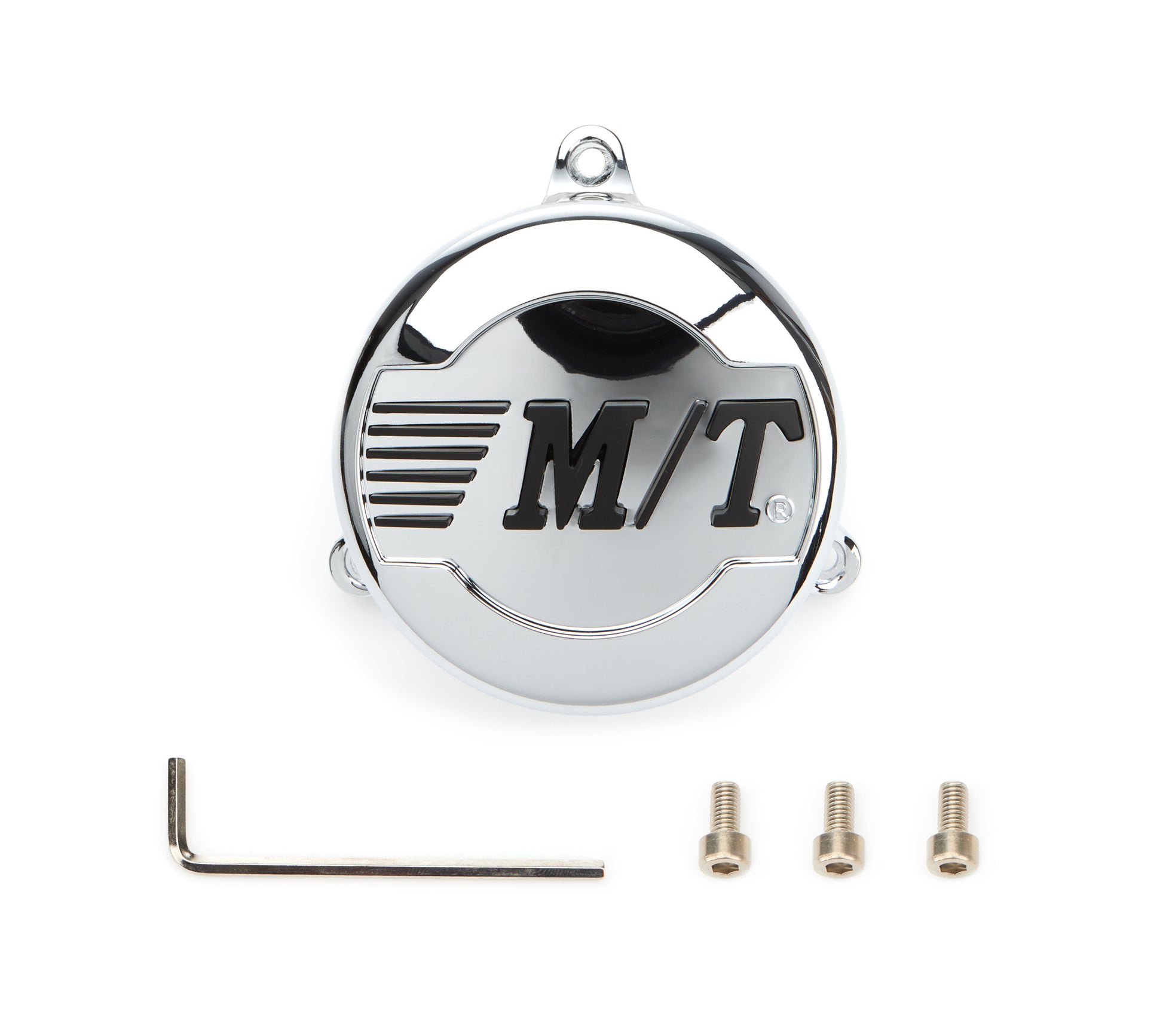 Mickey Thompson Wheel Center Cap - Classic III - 4.370 in OD - Closed End - Bolt-On - Plastic - Polished - Mickey