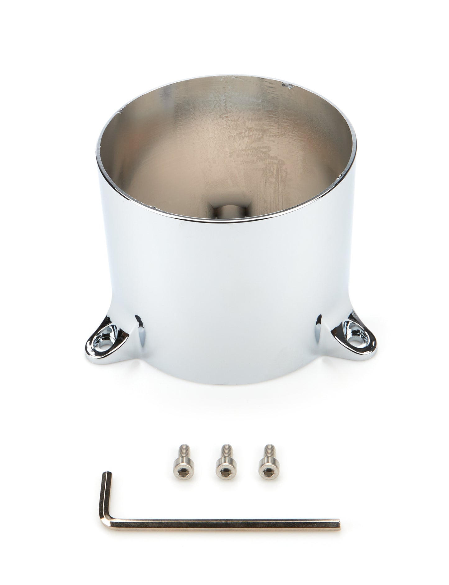 Mickey Thompson Wheel Center Cap - Classic III - 4.370 in OD - Open End - Bolt-On - Plastic - Polished - Mickey