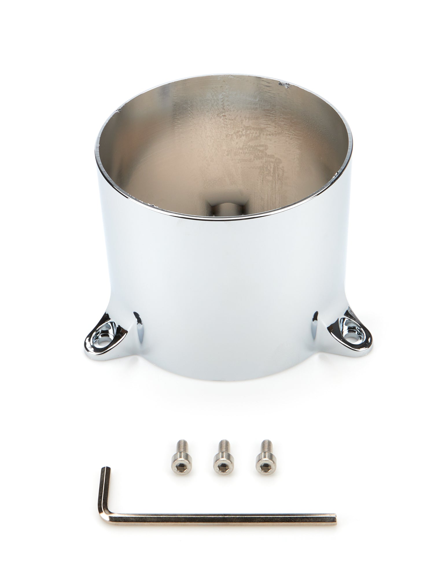 Mickey Thompson Wheel Center Cap - Classic III - 4.370 in OD - Open End - Bolt-On - Plastic - Polished - Mickey