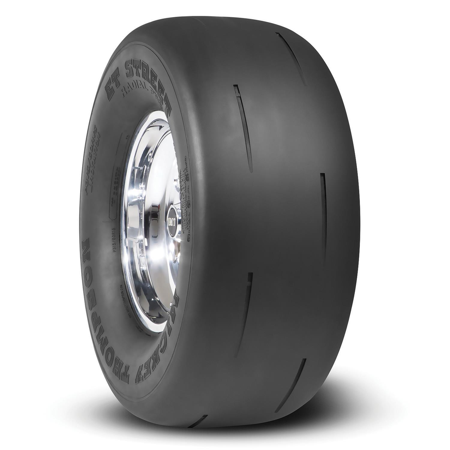 Mickey Thompson Tire - ET Street Radial Pro - P315 / 60R-15 - Radial - R2 Compound - DOT Approved - Black Sidewall -