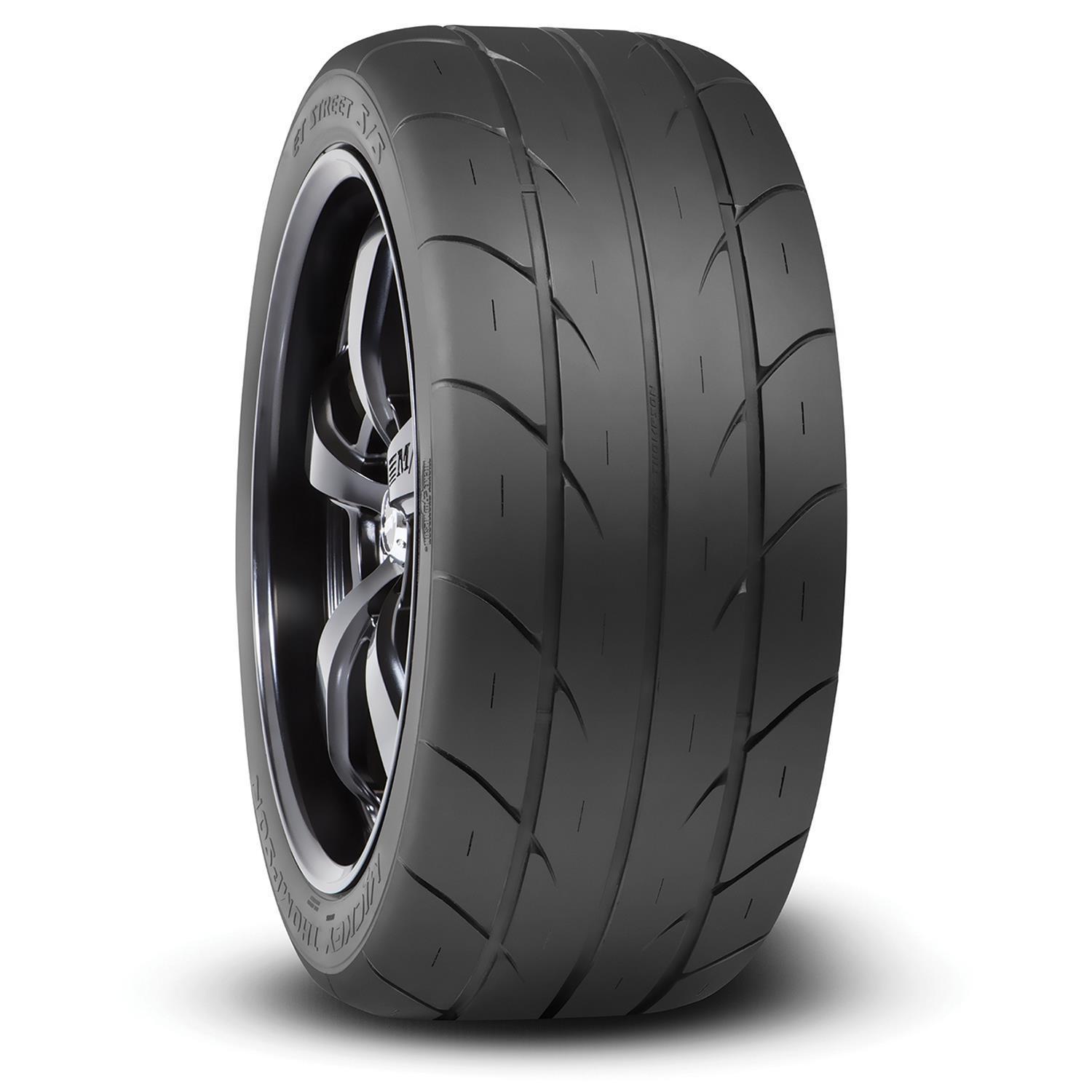 Mickey Thompson Tire - ET Street S/S - P255 / 50R-16 - Radial - R2 Compound - Directional - DOT Approved - Black