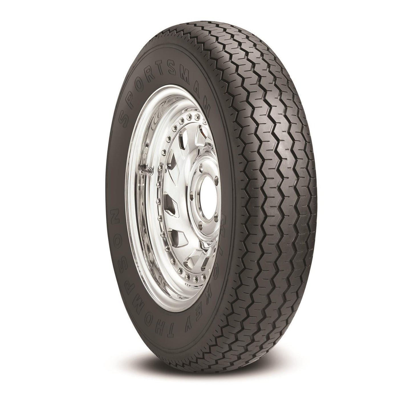 Mickey Thompson Tire - Sportsman Front - 28.0 X 7.5-15LT - Bias-Ply - 1100 lb Max Load - DOT Approved - Black Sidewall