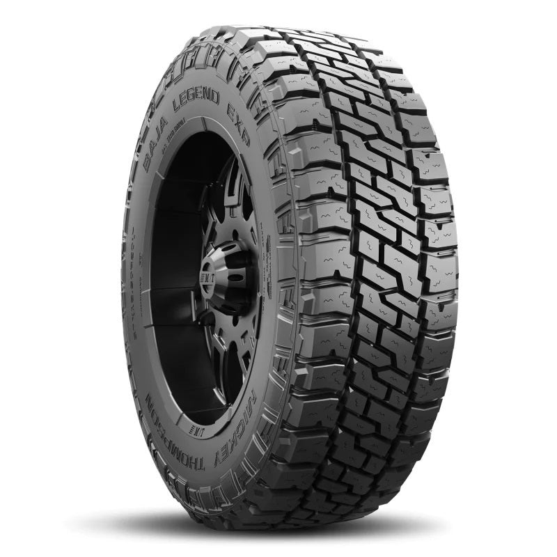 Mickey Thompson Tire - Baja Legend EXP - 37.0 / 12.50R-17LT - Radial - 3525 lb Max Load - White Letter Sidewall - Each