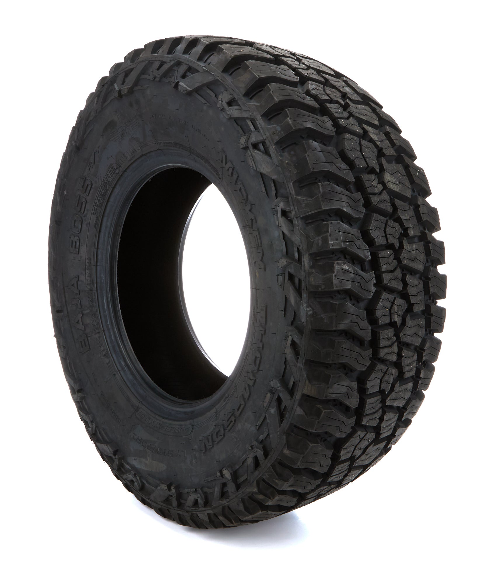 Mickey Thompson Tire - Baja Boss A/T - LT315 / 70R-17 - Radial - 3195 lb Max Load - Black Sidewall - Each