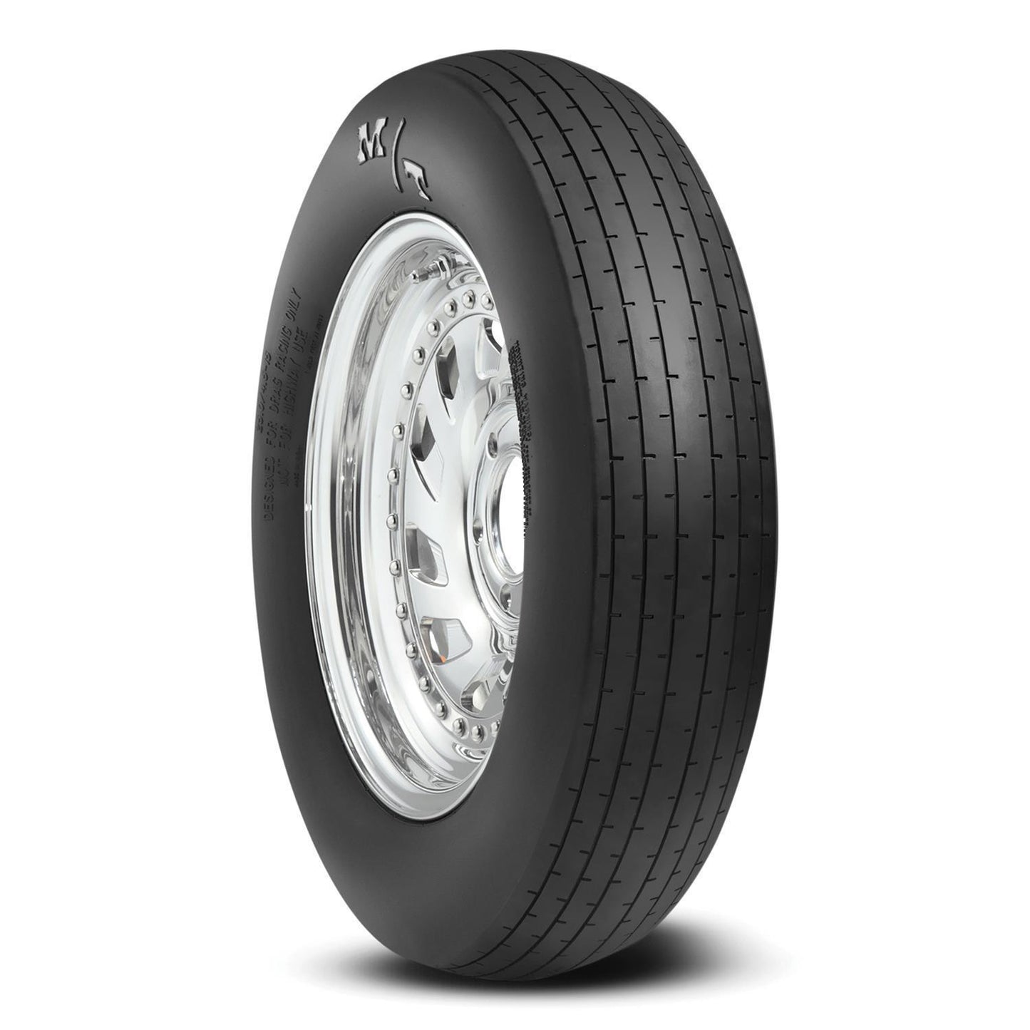 Mickey Thompson Tire - ET Front - 27.5 X 4.0-15 - Bias-Ply - White Letter Sidewall - Each