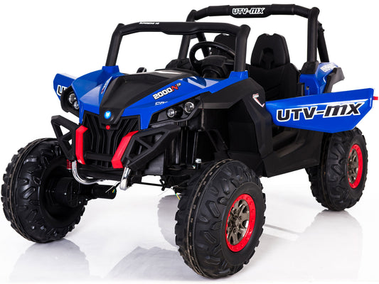 MotoTec UTV 4x4 12V Blue (2.4ghz RC)