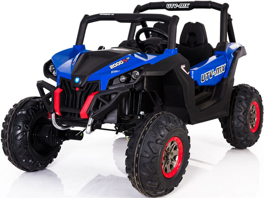 MotoTec UTV 4x4 12V Blue (2.4ghz RC) - view 2