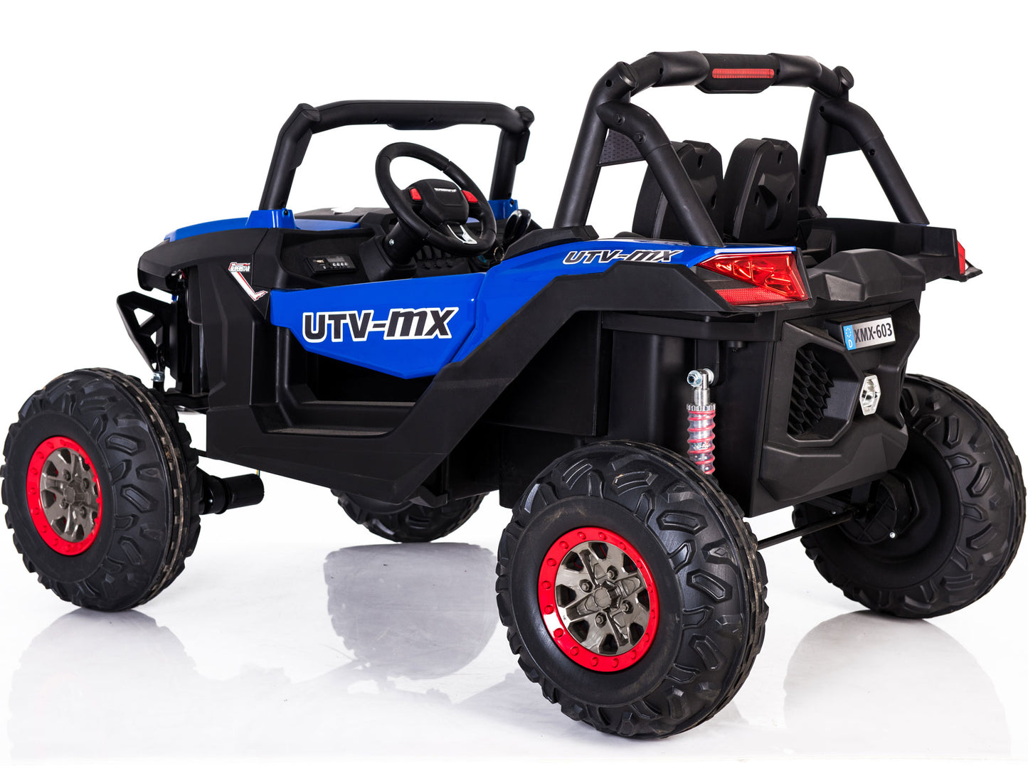 MotoTec UTV 4x4 12V Blue (2.4ghz RC) - view 4