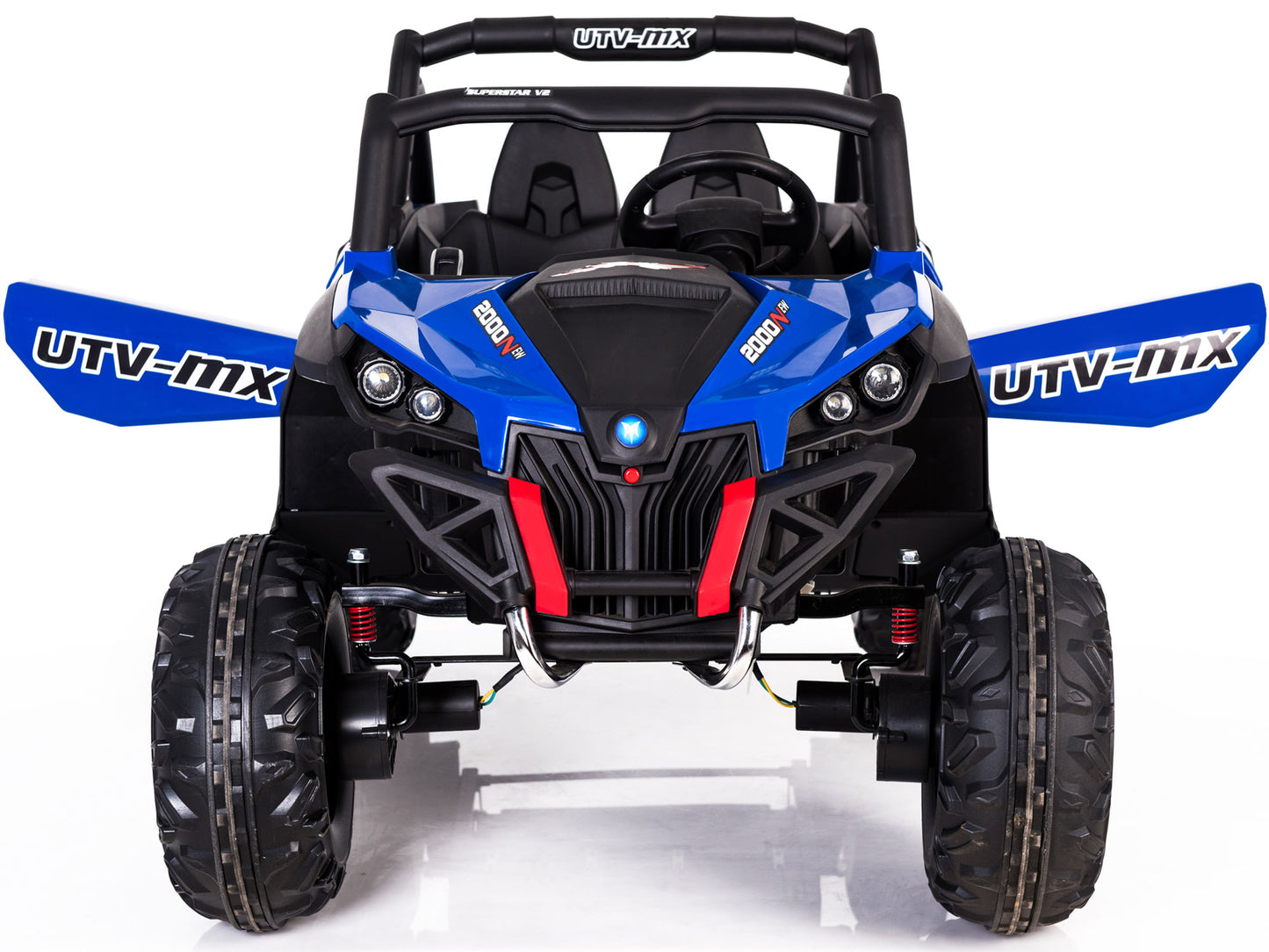 MotoTec UTV 4x4 12V Blue (2.4ghz RC) - view 6