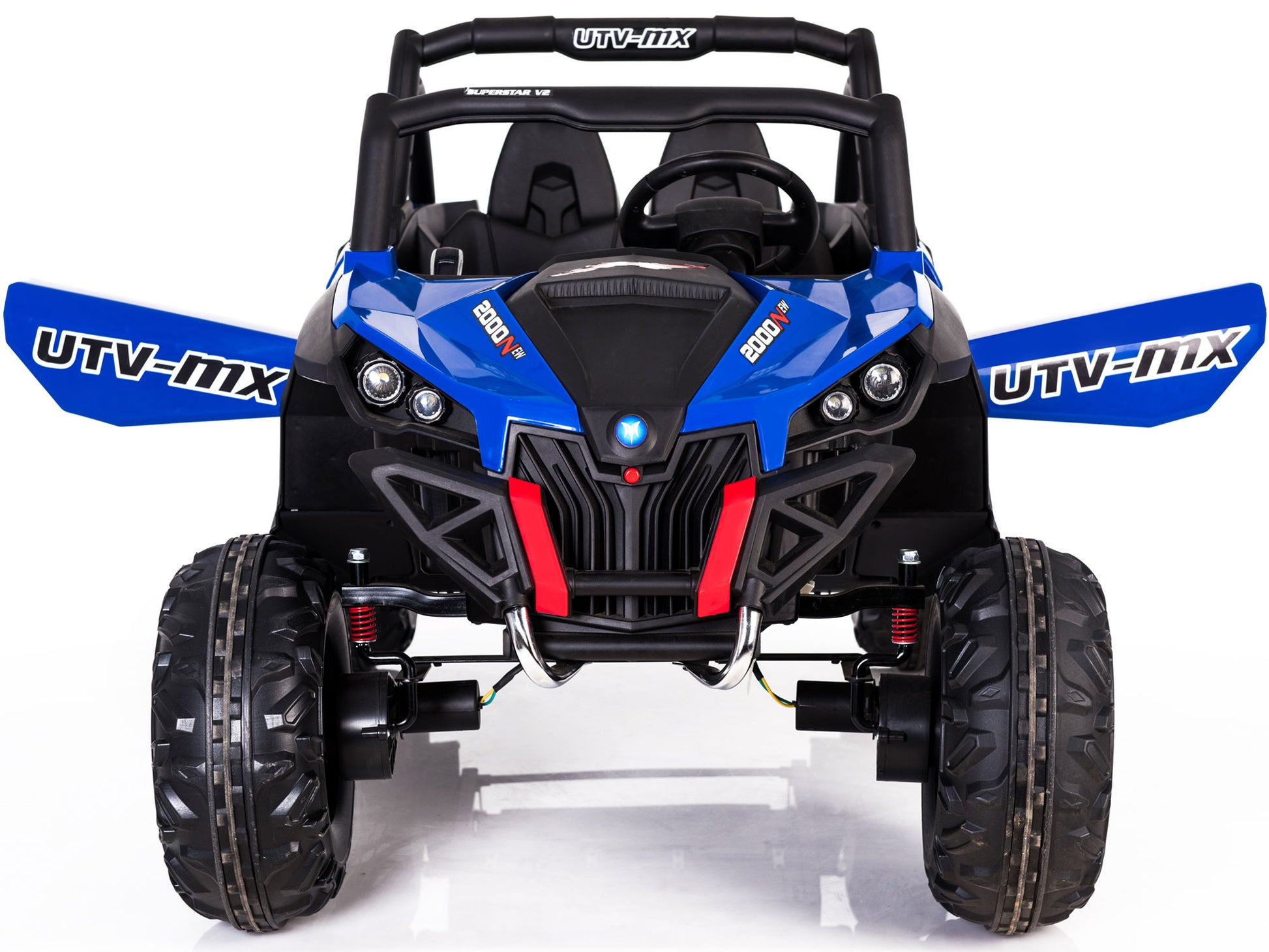 MotoTec UTV 4x4 12V Blue (2.4ghz RC) - view 6
