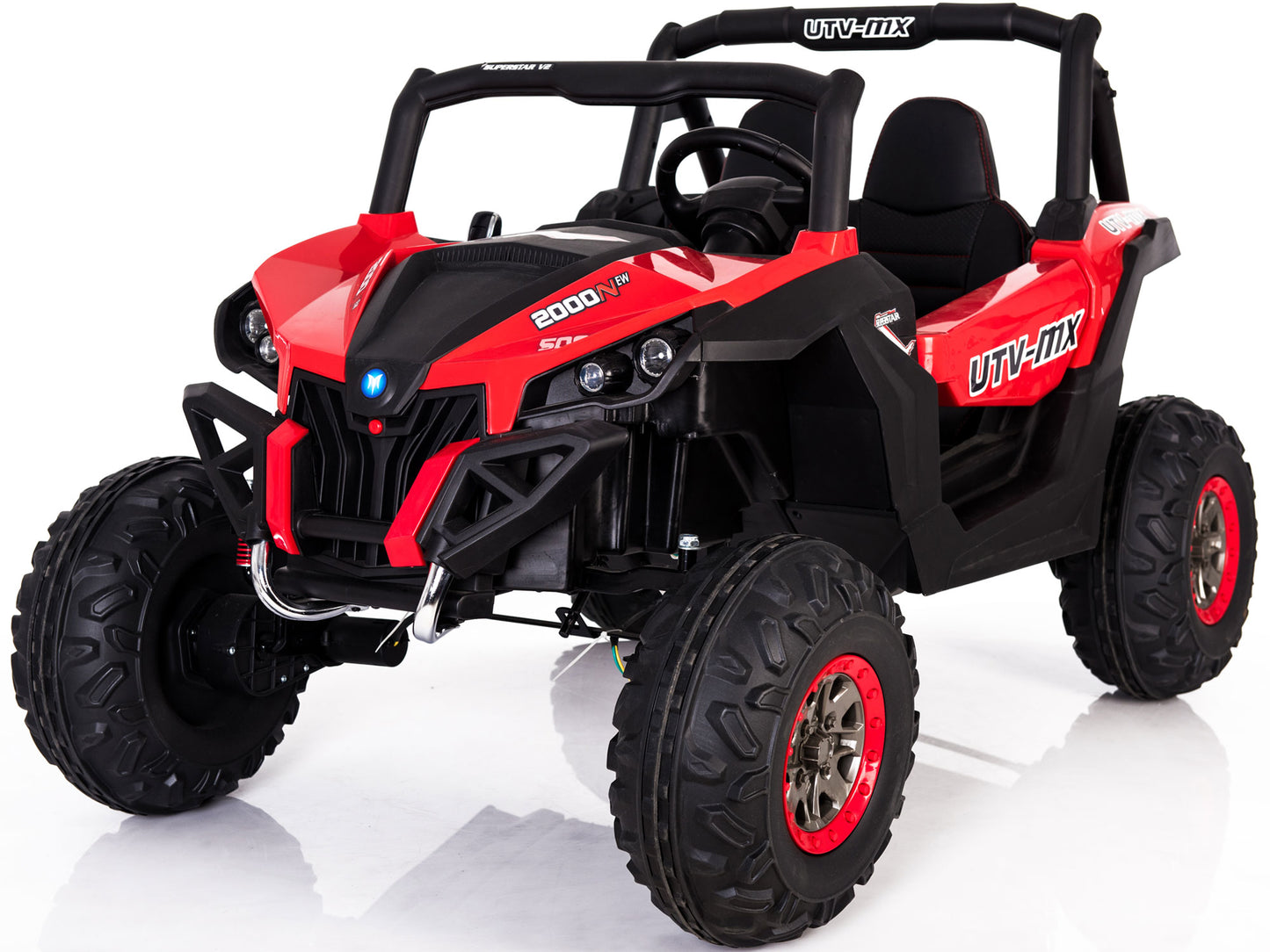 MotoTec UTV 4x4 12V Red (2.4ghz RC) - view 3