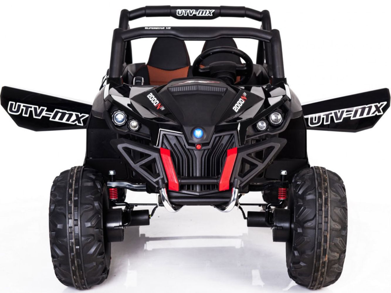 MotoTec UTV 4x4 12V Black (2.4ghz RC) - view 3