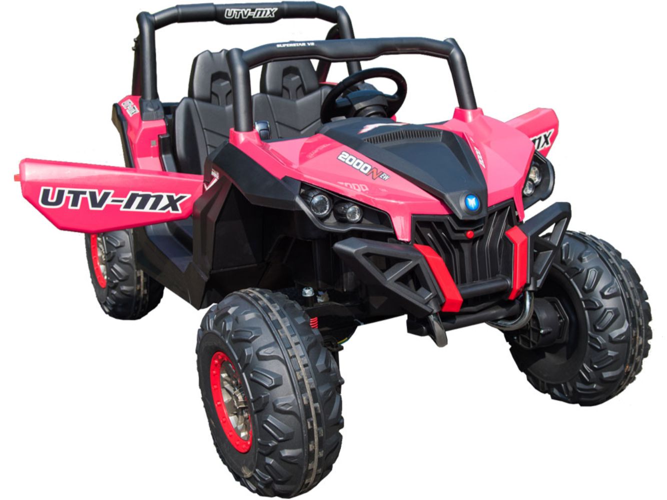 MotoTec UTV 4x4 12V Pink (2.4ghz RC)