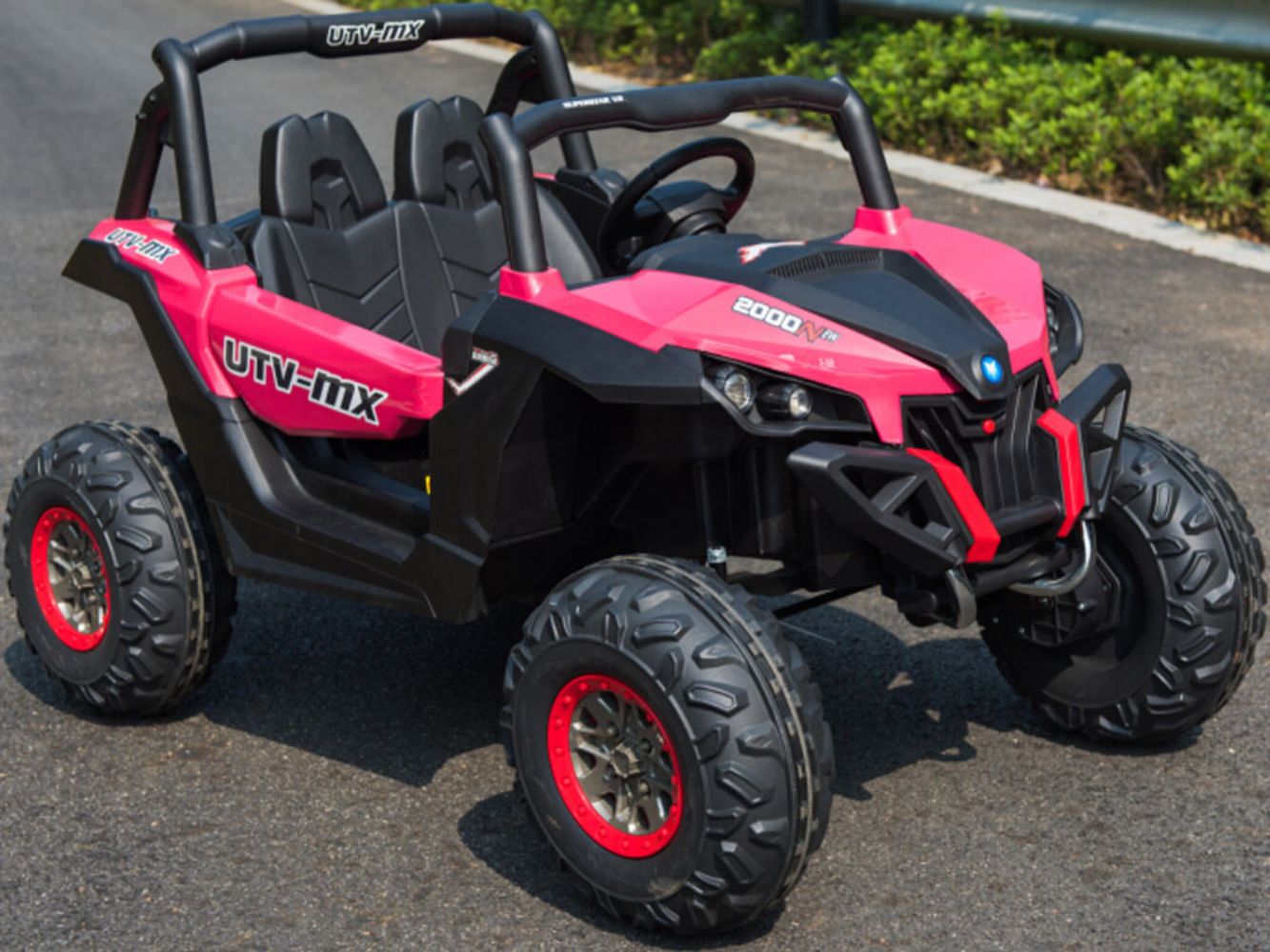 MotoTec UTV 4x4 12V Pink (2.4ghz RC) - view 3