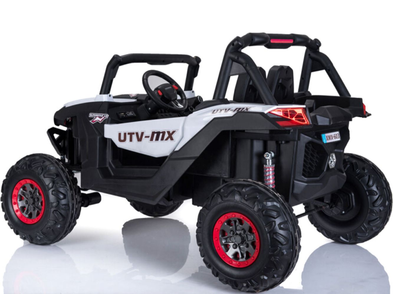 MotoTec UTV 4x4 12V White (2.4ghz RC) - view 2