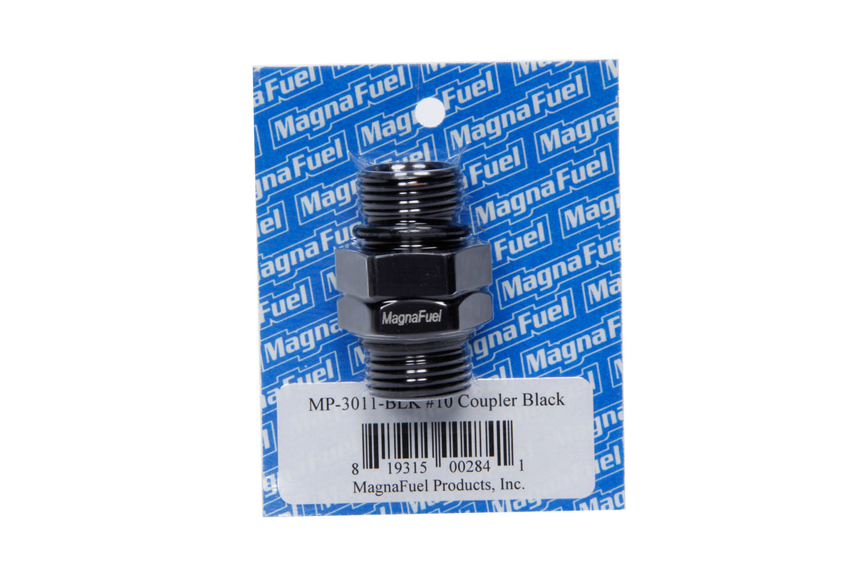 Magnafuel/Magnaflow Fuel Systems Fitting - Adapter - Straight - 10 AN Male O-Ring to 10 AN Male O-Ring - Aluminum -