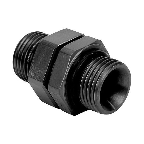 Magnafuel/Magnaflow Fuel Systems Fitting - Bulkhead - Straight - 10 AN Male O-Ring to 3/8 in NPT Male - Jam Nut