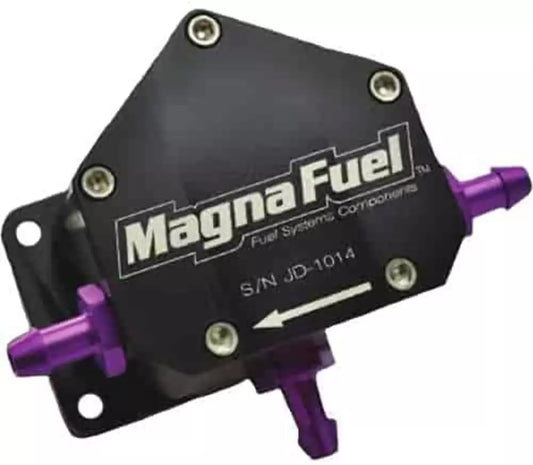 Magnafuel/Magnaflow Fuel Systems Fuel Pump - 4000 Series - Mechanical - In-Line - 17 gph - 64 lph - Hose Barb Inlet /
