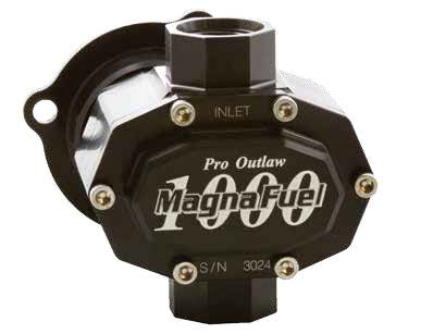 Magnafuel/Magnaflow Fuel Systems Fuel Pump - ProOutlaw 1000 - Belt or Hex Driven - In-Line - 10.5 gpm at 4000 RPM - 10