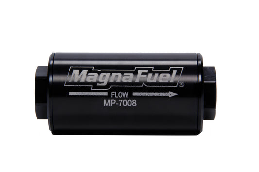 Magnafuel/Magnaflow Fuel Systems Fuel Filter - In-Line - 25 Micron - Stainless Element - 10 AN Female O-Ring Inlet -