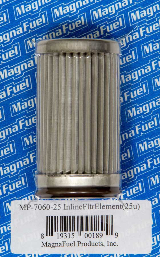 Magnafuel/Magnaflow Fuel Systems Fuel Filter Element - 74 Micron - Stainless Element - Magnafuel In-Line Fuel Filters