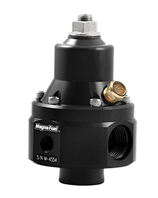 Magnafuel/Magnaflow Fuel Systems Fuel Pressure Regulator - ProStar EFI - 35 to 85 psi - In-Line - 8 AN O-Ring Inlets -