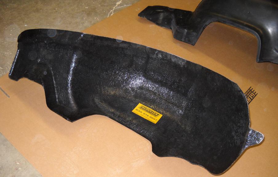 1967-1968 Camaro Front Inner Fiberglass Fenders (Pair) - Glasstek MS020 - view 3