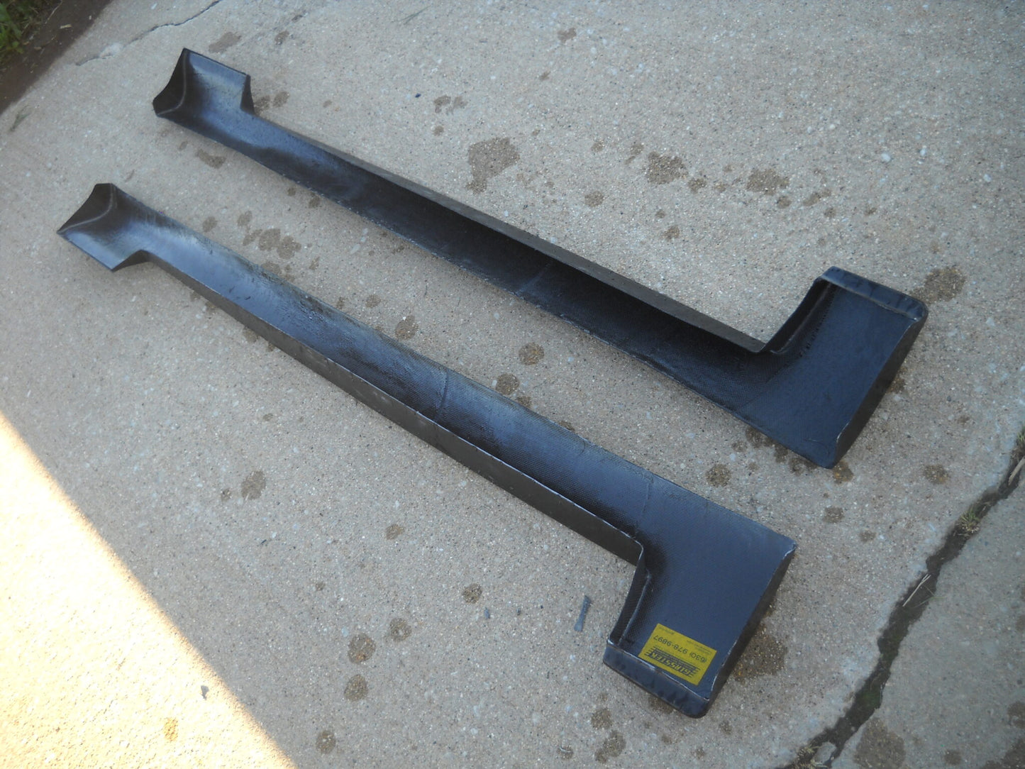 1991-1992 Fiberglass Trans Am Rocker Flares (Pair) - Glasstek MS035 - view 3