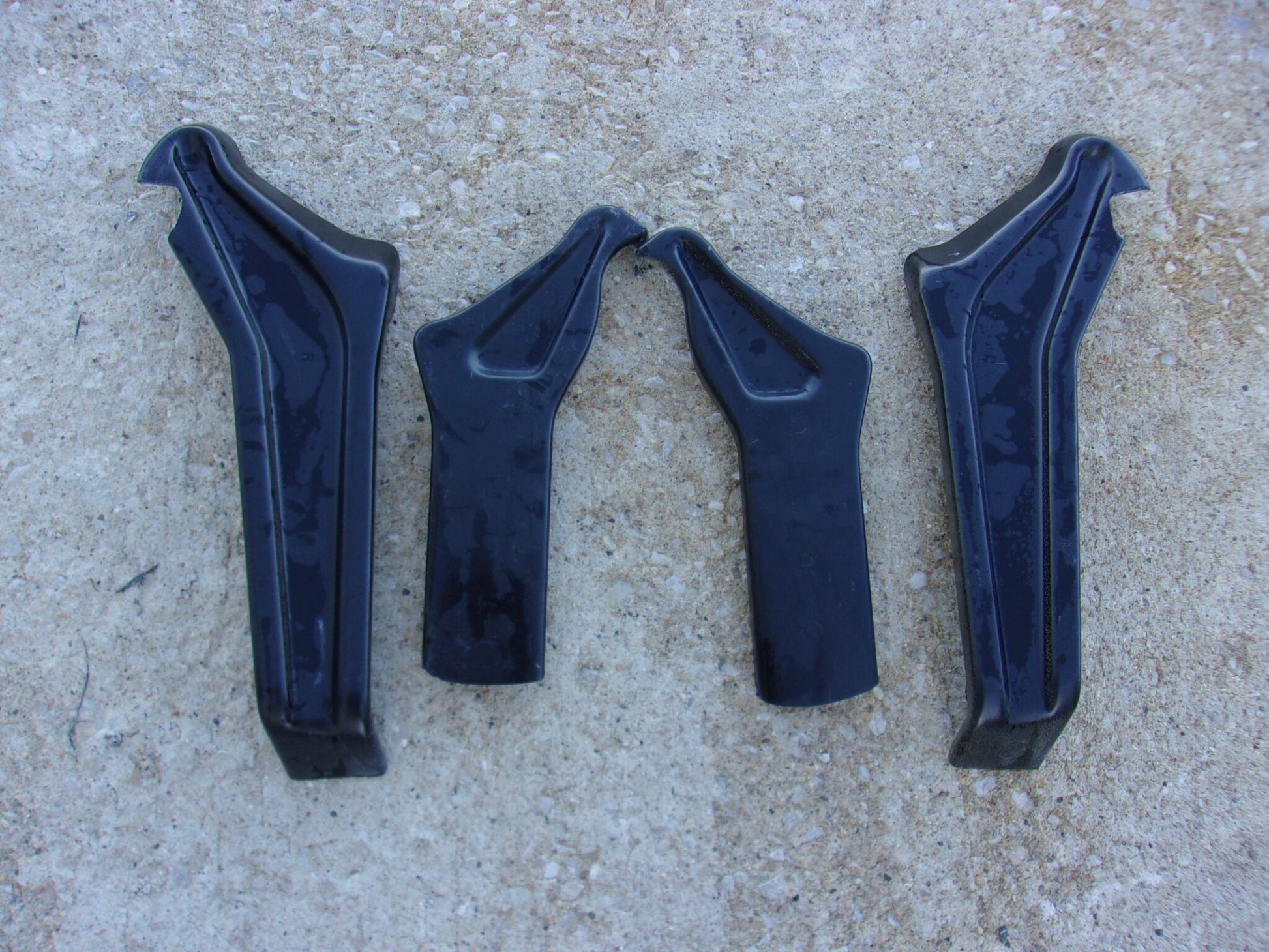 1964 Chevelle Front Fiberglass Bumper Mounting Brackets (4 Pieces) - Glasstek MS042 product image