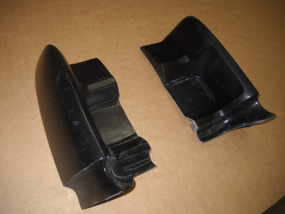 1964 Fiberglass GTO / Lemans / Tempest Rear Tail Light Quarter Extension Pieces (Pair) - Glasstek MS045 - view 2