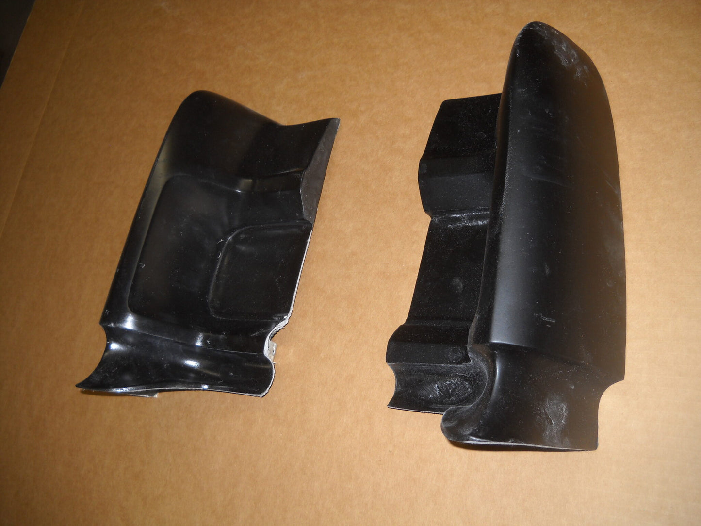 1964 Fiberglass GTO / Lemans / Tempest Rear Tail Light Quarter Extension Pieces (Pair) - Glasstek MS045 - view 3