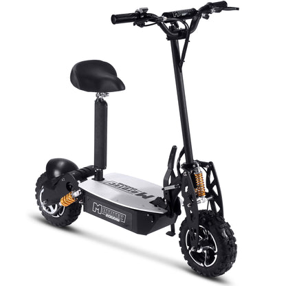 MotoTec 2000W 48V Electric Scooter Black - view 2