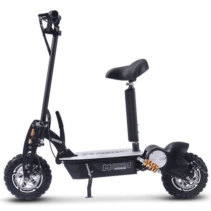 MotoTec 2000W 48V Electric Scooter Black - view 3