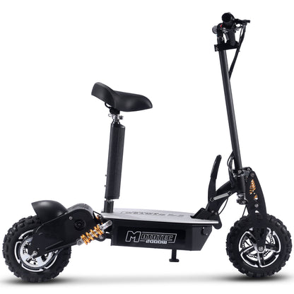 MotoTec 2000W 48V Electric Scooter Black - view 5