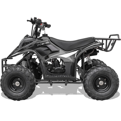 MotoTec Rex 110cc 4-Stroke Kids Gas ATV Black