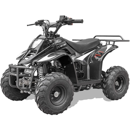 MotoTec Rex 110cc 4-Stroke Kids Gas ATV Black - view 2
