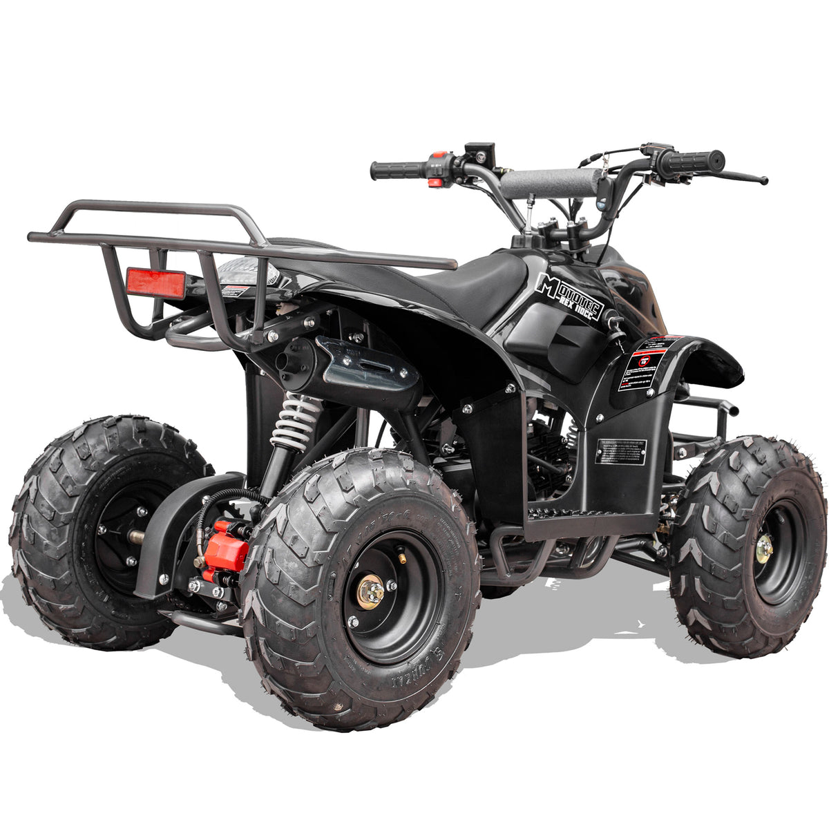 MotoTec Rex 110cc 4-Stroke Kids Gas ATV Black - view 6