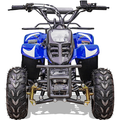 MotoTec Rex 110cc 4-Stroke Kids Gas ATV Blue - view 3