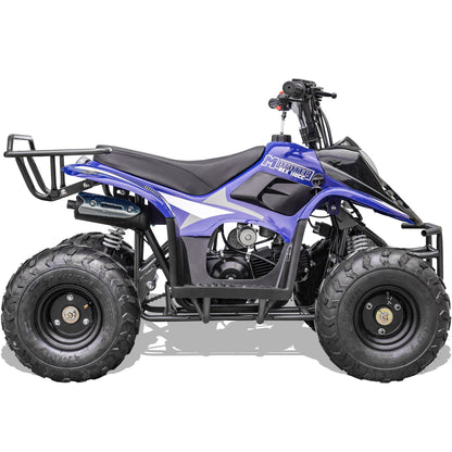 MotoTec Rex 110cc 4-Stroke Kids Gas ATV Blue - view 6