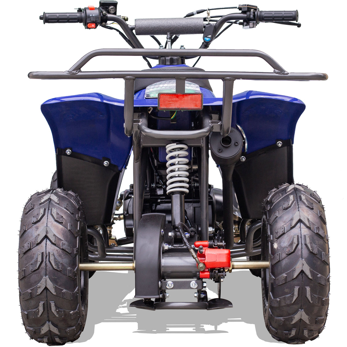MotoTec Rex 110cc 4-Stroke Kids Gas ATV Blue - view 7