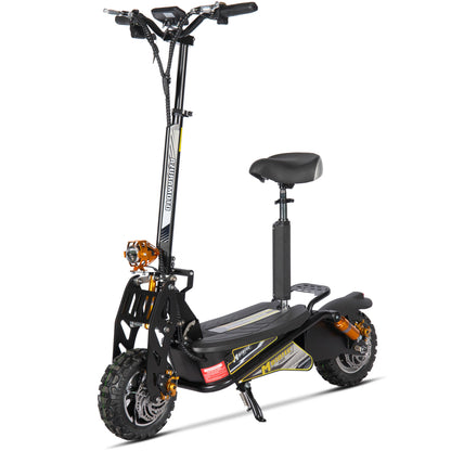 MotoTec Ares 48V 1600W Electric Scooter Black