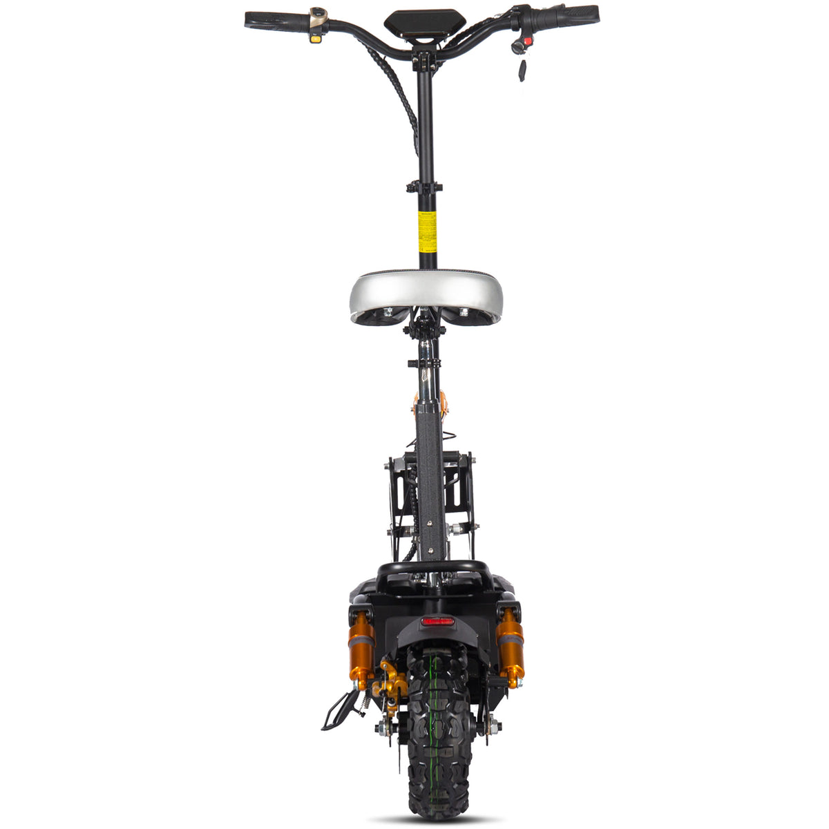 MotoTec Ares 48V 1600W Electric Scooter Black - view 4