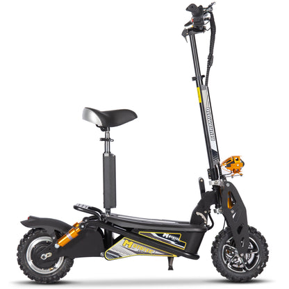 MotoTec Ares 48V 1600W Electric Scooter Black - view 6