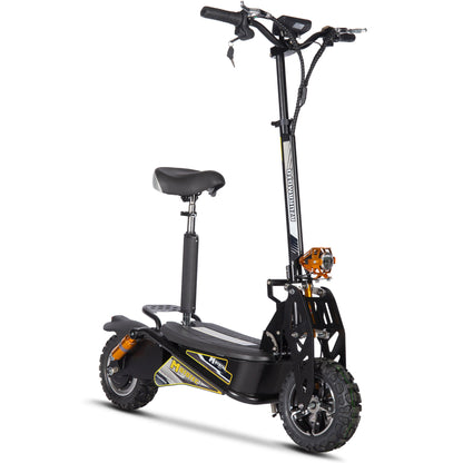 MotoTec Ares 48V 1600W Electric Scooter Black - view 7