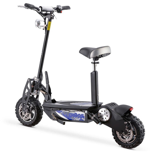 MotoTec Chaos 2000W 60V Lithium Electric Scooter Black - view 2