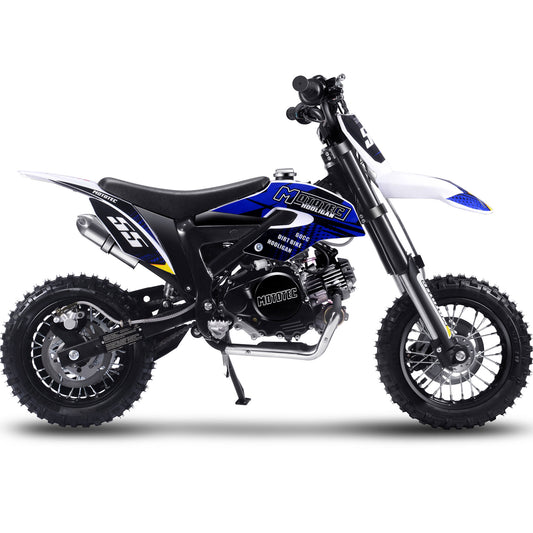 MotoTec Hooligan 60cc 4-Stroke Gas Dirt Bike Black - view 2