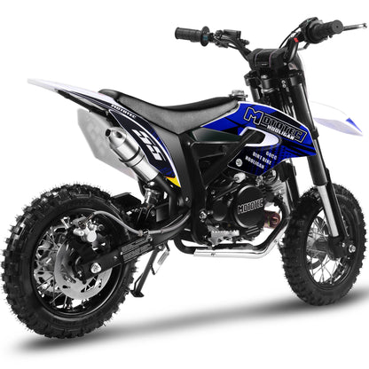 MotoTec Hooligan 60cc 4-Stroke Gas Dirt Bike Black - view 3