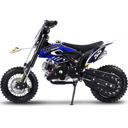 MotoTec Hooligan 60cc 4-Stroke Gas Dirt Bike Black - view 5